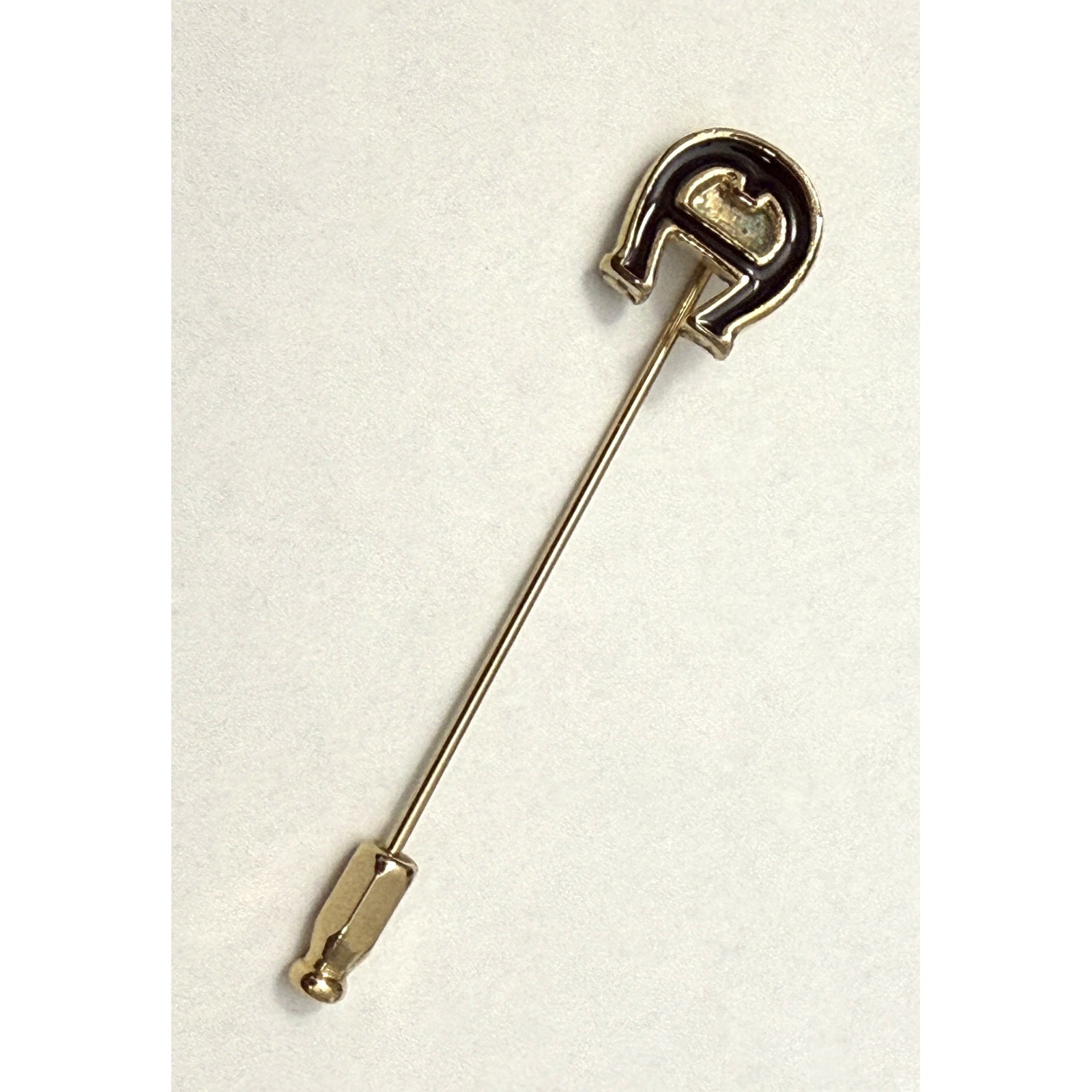 Vintage Etienne Aigner Stick Pin Gold Tone 2.5